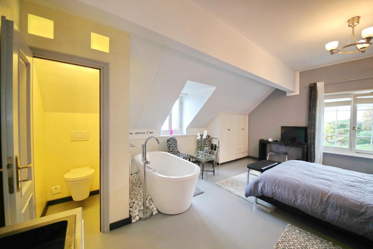 Corseaux Beach Rooms-Riviera Beach Apartments Vevey Luaran gambar