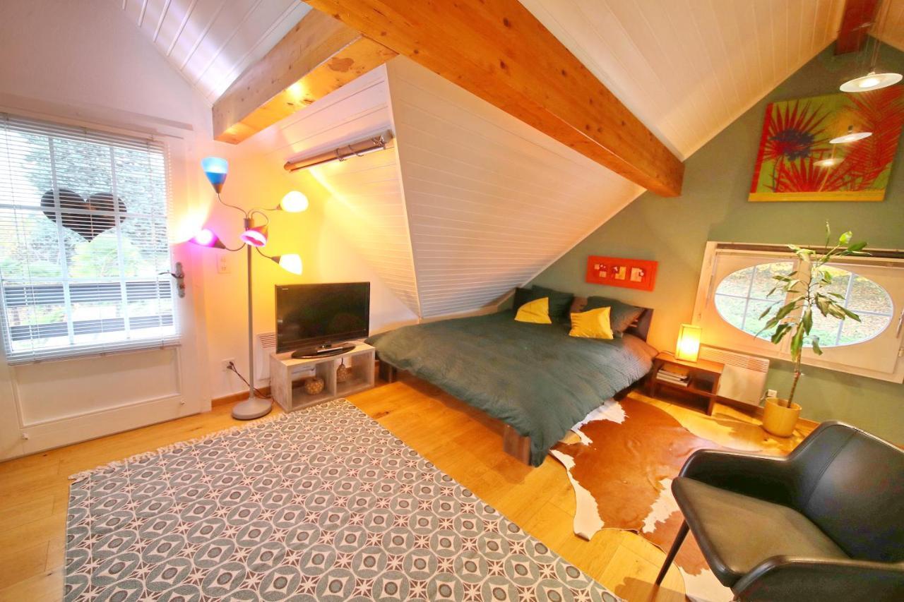 Corseaux Beach Rooms-Riviera Beach Apartments Vevey Luaran gambar