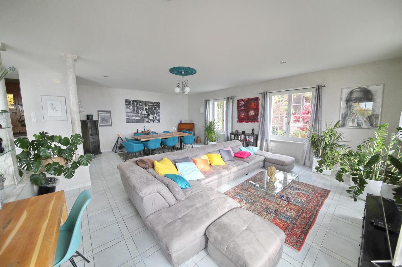 Corseaux Beach Rooms-Riviera Beach Apartments Vevey Luaran gambar