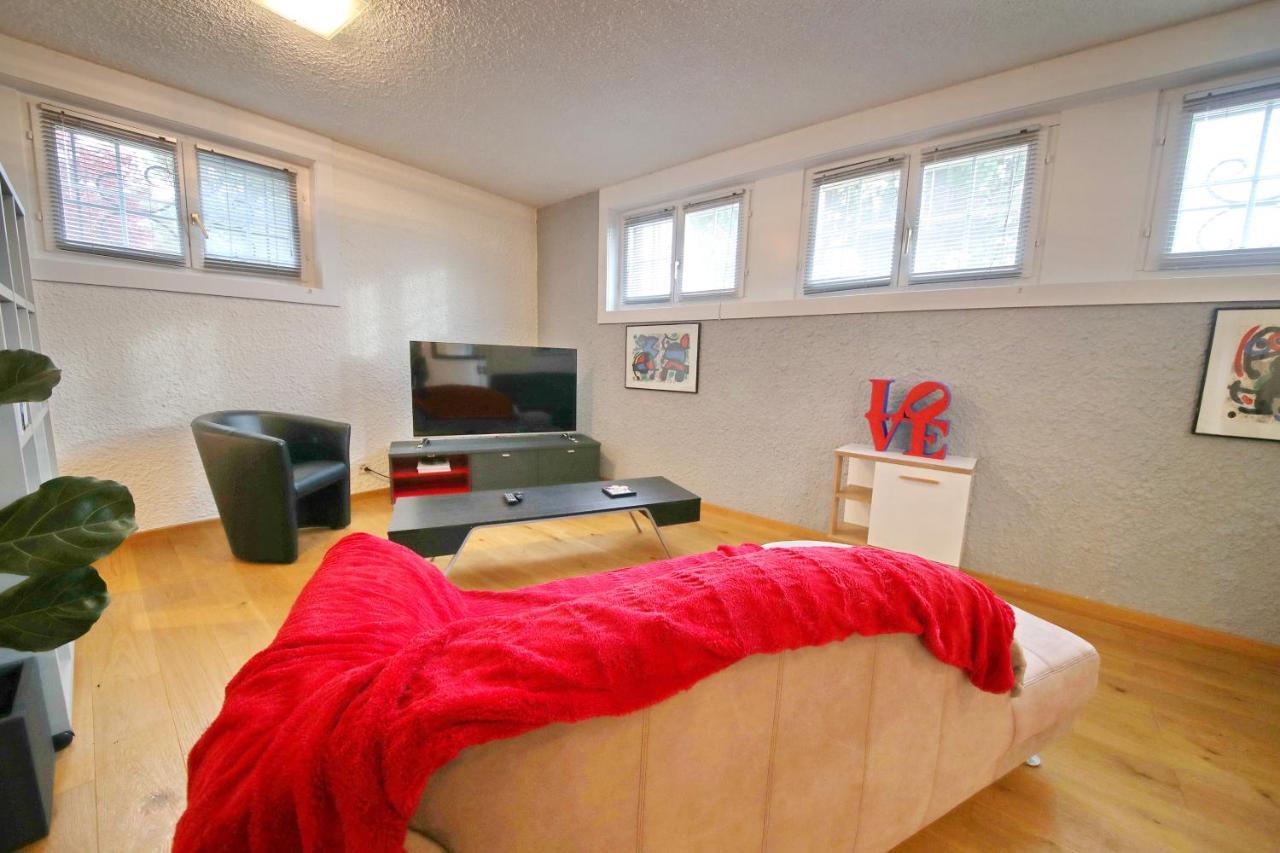Corseaux Beach Rooms-Riviera Beach Apartments Vevey Luaran gambar