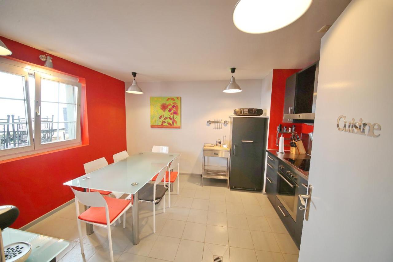 Corseaux Beach Rooms-Riviera Beach Apartments Vevey Luaran gambar