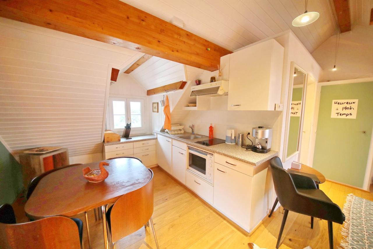 Corseaux Beach Rooms-Riviera Beach Apartments Vevey Luaran gambar
