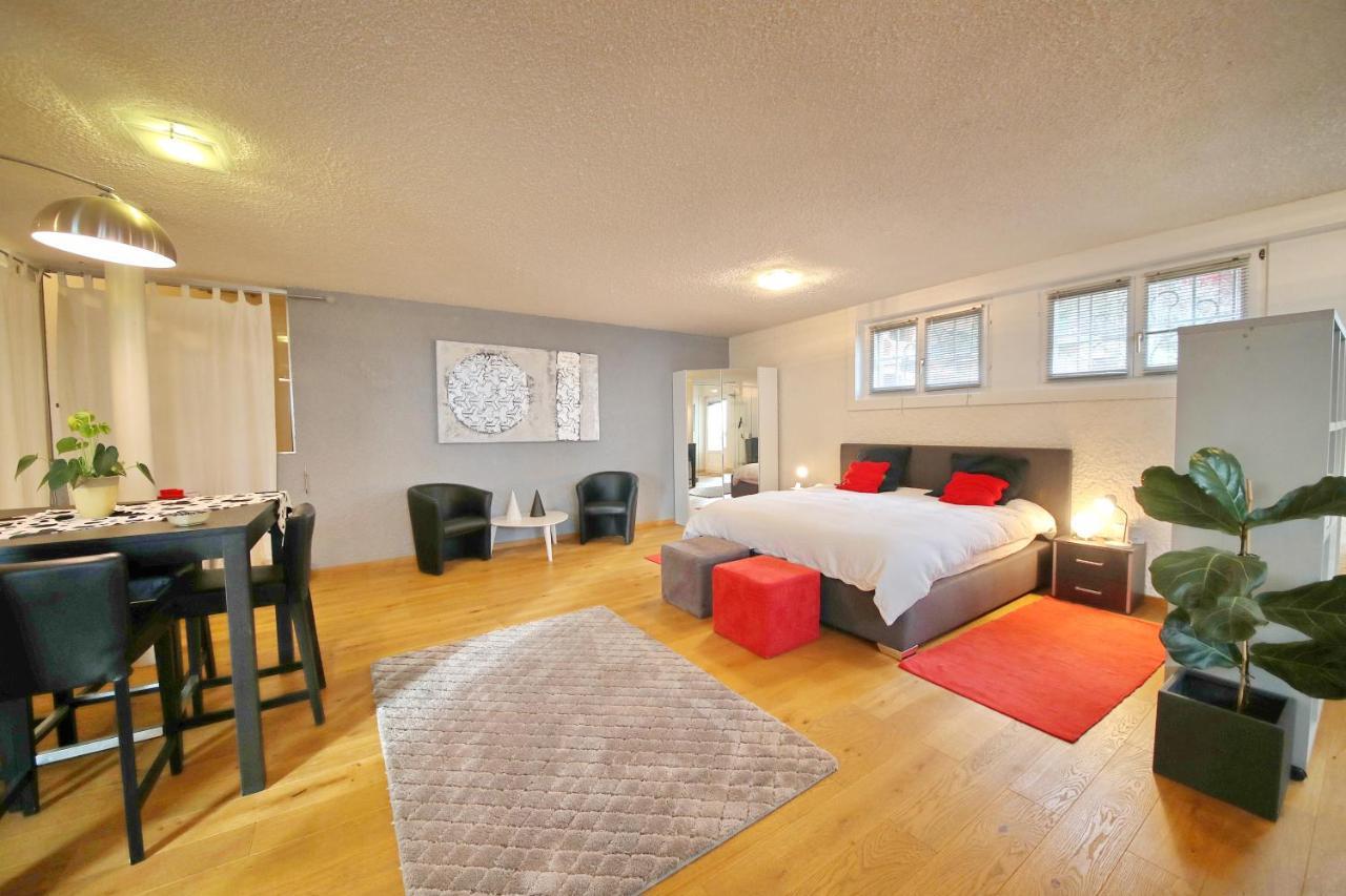 Corseaux Beach Rooms-Riviera Beach Apartments Vevey Luaran gambar