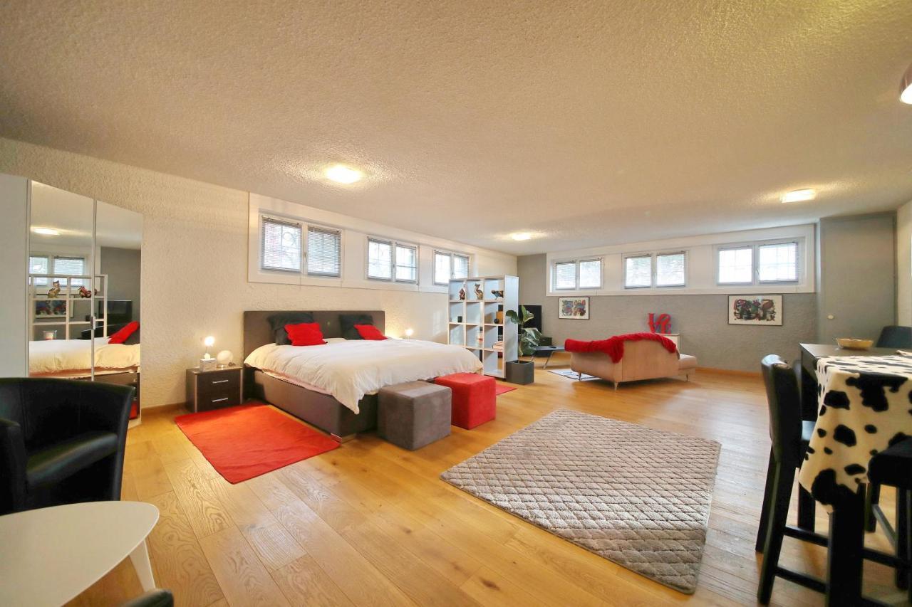 Corseaux Beach Rooms-Riviera Beach Apartments Vevey Luaran gambar