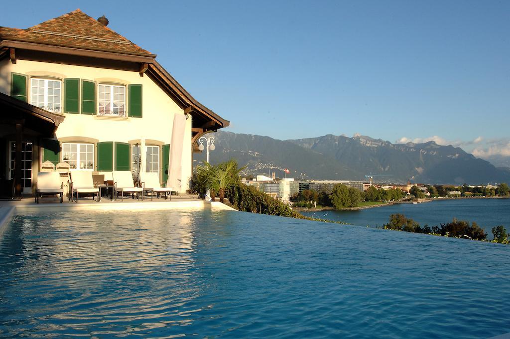 Corseaux Beach Rooms-Riviera Beach Apartments Vevey Luaran gambar